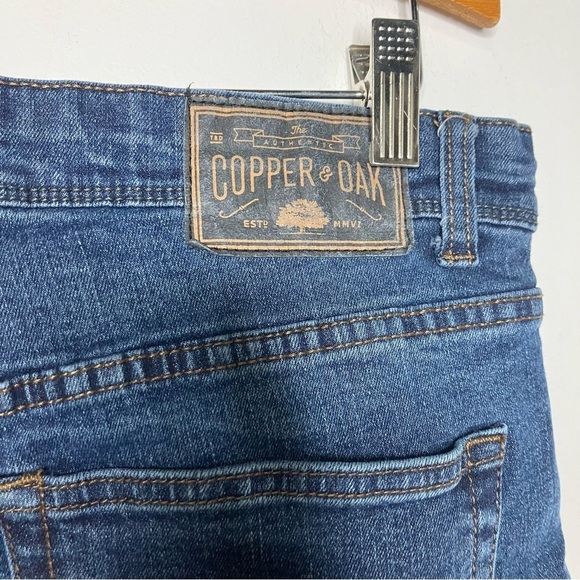 Copper & Oak supply company slim straight jeans size 34 x 32 - Picture 4 of 5